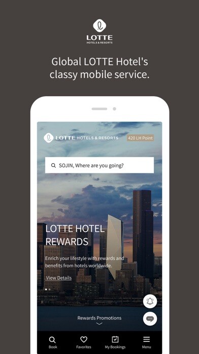 Emulate iPhone app LOTTE Hotels & Resorts - ???? using MyAndroid Emulate iPhone app LOTTE Hotels & Resorts - ???? using MyAndroid