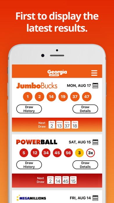 Emulate iPhone app Lottery Results Georgia using MyAndroid Emulate iPhone app Lottery Results Georgia using MyAndroid
