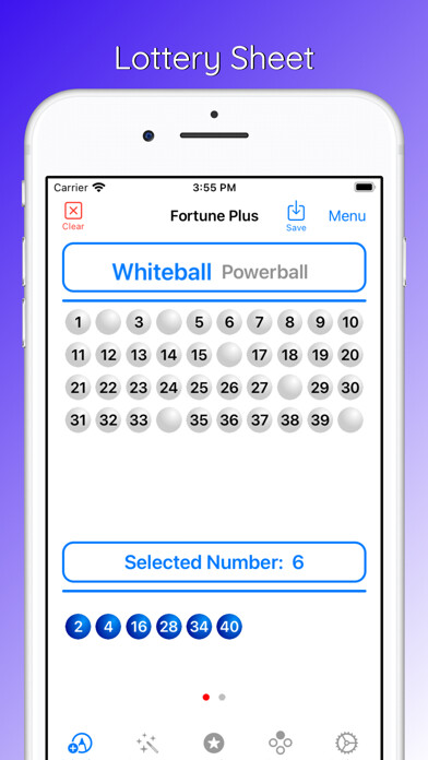 Emulate iPhone app Lottery Sheet using MyAndroid Emulate iPhone app Lottery Sheet using MyAndroid