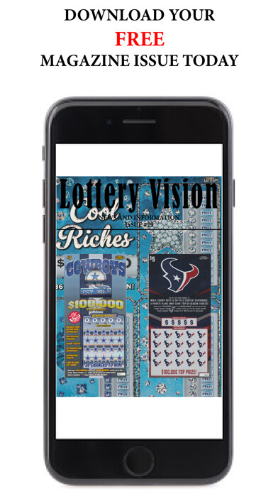 Emulate iPhone app Lottery Vision Magazine using MyAndroid