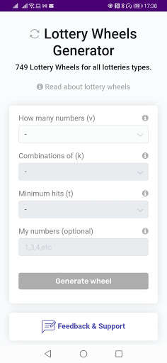 Run android online APK Lottery Wheels from MyAndroid or emulate Lottery Wheels using MyAndroid