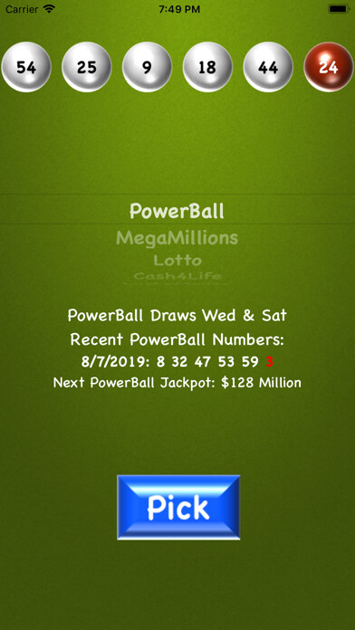 Run android online APK Lotto Numbers from MyAndroid or emulate Lotto Numbers using MyAndroid
