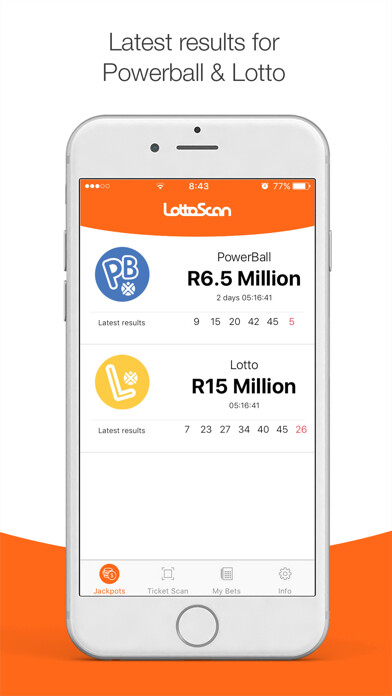 Emulate iPhone app LottoScan – SA Lotto and Powerball checker using MyAndroid Emulate iPhone app LottoScan – SA Lotto and Powerball checker using MyAndroid