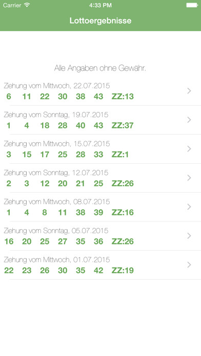 Emulate iPhone app Lottozahlen Österreich - Lottoergebnis und Zahlen für österreichisches Lotto 6 aus 45 und Joker using MyAndroid Emulate iPhone app Lottozahlen Österreich - Lottoergebnis und Zahlen für österreichisches Lotto 6 aus 45 und Joker using MyAndroid