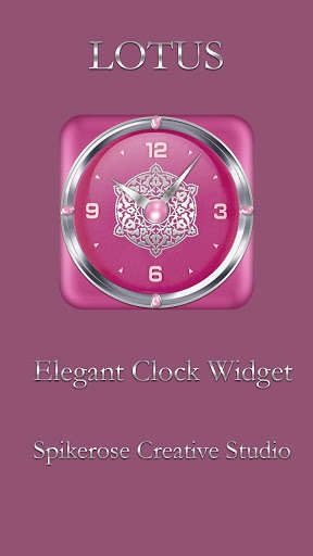 Run android online APK Lotus flower  Clock Widget from MyAndroid or emulate Lotus flower  Clock Widget using MyAndroid