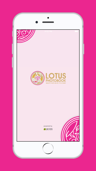 Emulate iPhone app Lotus Photobook using MyAndroid