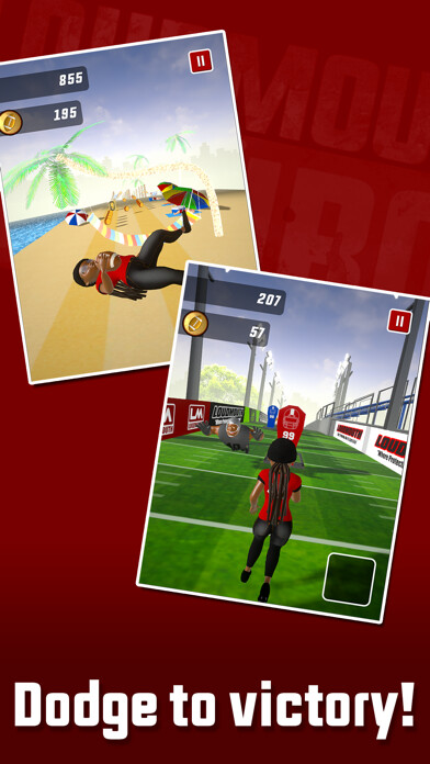 Emulate iPhone app LOUDMOUTH Gridiron using MyAndroid