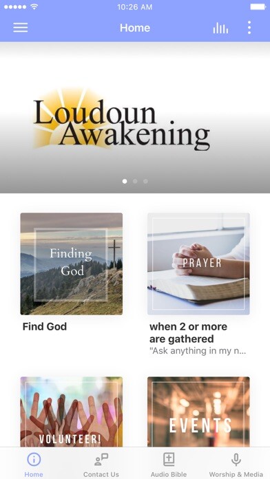 Emulate iPhone app Loudoun Awakening using MyAndroid Emulate iPhone app Loudoun Awakening using MyAndroid