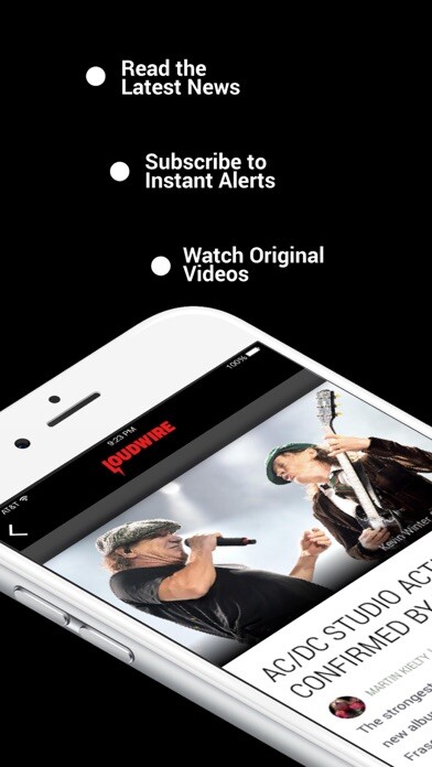 Emulate iPhone app Loudwire using MyAndroid Emulate iPhone app Loudwire using MyAndroid