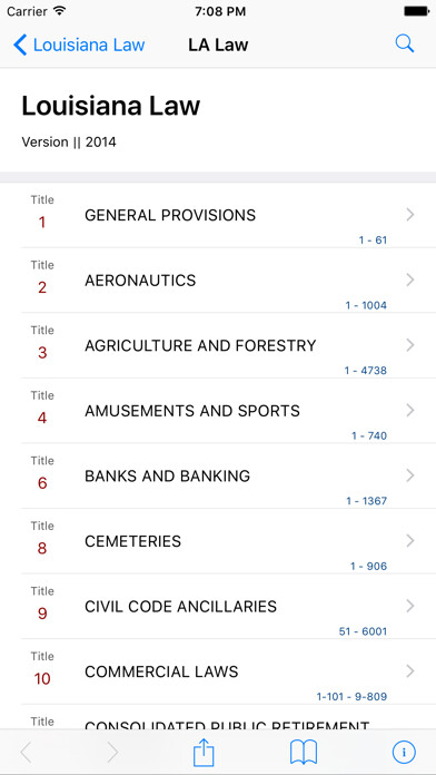 Emulate iPhone app Louisiana Law (LawStack Series) using MyAndroid Emulate iPhone app Louisiana Law (LawStack Series) using MyAndroid