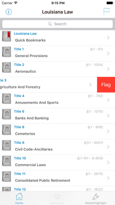 Emulate iPhone app Louisiana Laws (LA Code Law) using MyAndroid Emulate iPhone app Louisiana Laws (LA Code Law) using MyAndroid