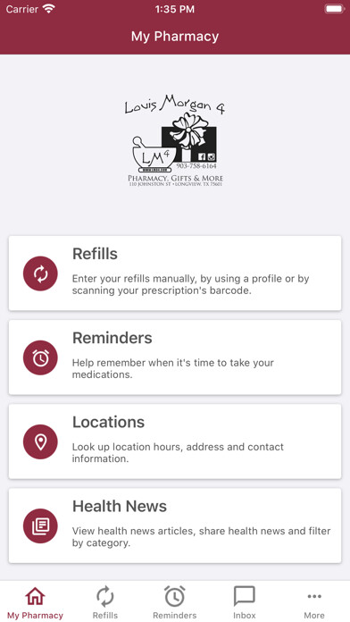 Emulate iPhone app Louis Morgan Drug using MyAndroid Emulate iPhone app Louis Morgan Drug using MyAndroid