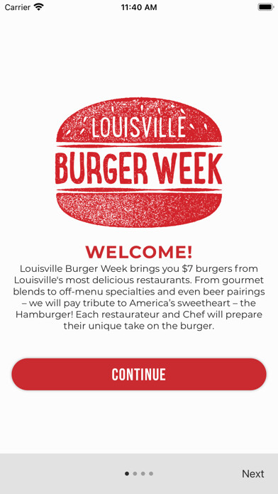 Emulate iPhone app Louisville Burger Week using MyAndroid Emulate iPhone app Louisville Burger Week using MyAndroid
