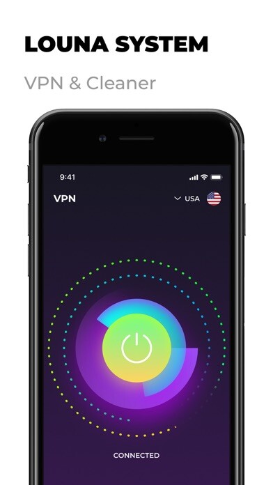 Emulate iPhone app Louna System - VPN & Cleaner using MyAndroid Emulate iPhone app Louna System - VPN & Cleaner using MyAndroid