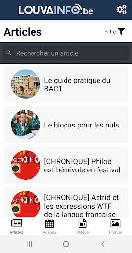 Run android online APK Louvainfo from MyAndroid or emulate Louvainfo using MyAndroid