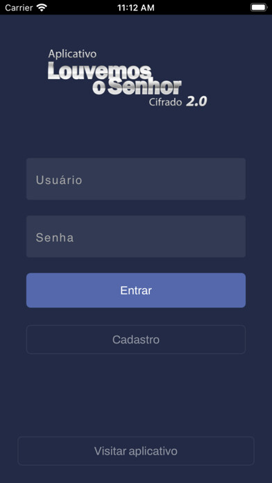 Emulate iPhone app Louvemos o Senhor Cifrado 2.0 using MyAndroid Emulate iPhone app Louvemos o Senhor Cifrado 2.0 using MyAndroid