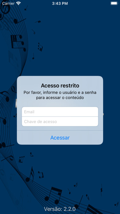 Emulate iPhone app Louvemos o Senhor Cifrado using MyAndroid Emulate iPhone app Louvemos o Senhor Cifrado using MyAndroid