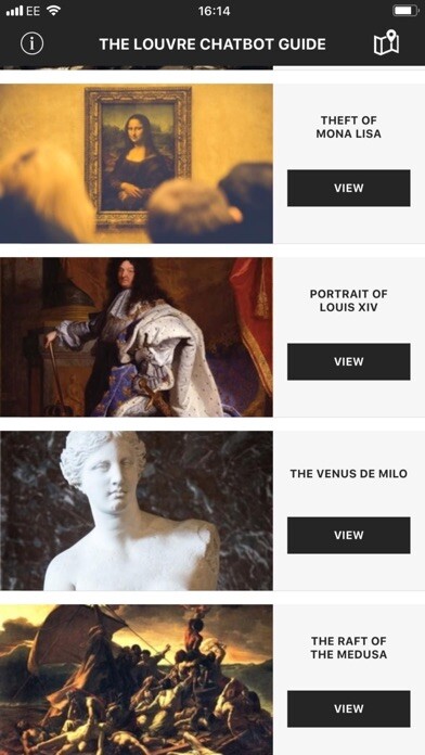 Emulate iPhone app Louvre Chatbot Guide using MyAndroid Emulate iPhone app Louvre Chatbot Guide using MyAndroid