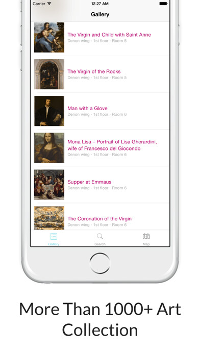 Emulate iPhone app Louvre Museum : Audio Guide using MyAndroid Emulate iPhone app Louvre Museum : Audio Guide using MyAndroid