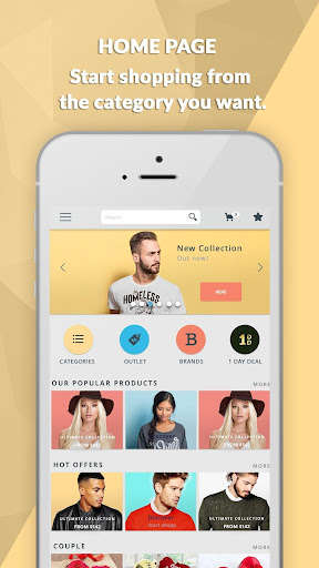 Run android online APK LovaShopping from MyAndroid or emulate LovaShopping using MyAndroid