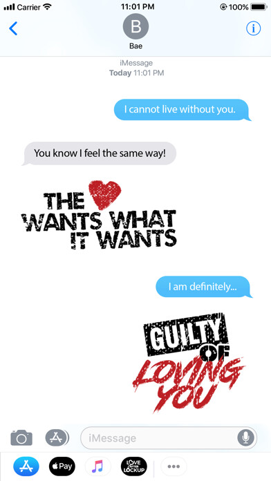 Emulate iPhone app Love After Lockup Stickers using MyAndroid Emulate iPhone app Love After Lockup Stickers using MyAndroid
