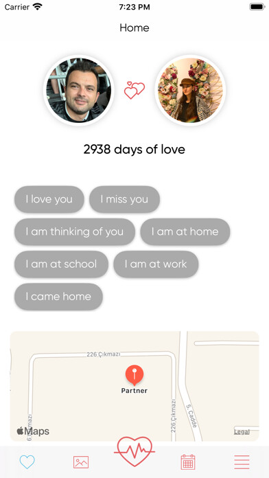 Emulate iPhone app Love - App for Couples using MyAndroid Emulate iPhone app Love - App for Couples using MyAndroid