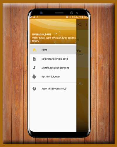Run android online APK Lovebird Paud MP3 from MyAndroid or emulate Lovebird Paud MP3 using MyAndroid