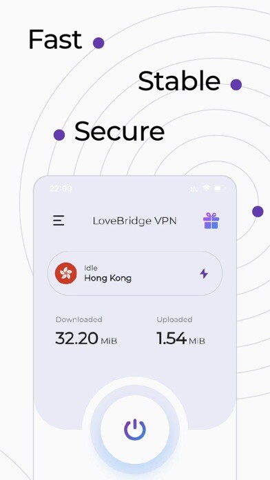 Emulate iPhone app LoveBridgeVPN using MyAndroid