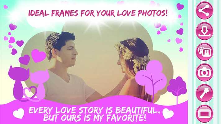 Emulate Android APK Love Cards Photo Editor