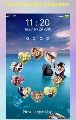 Emulate Android APK love circle lockscreen
