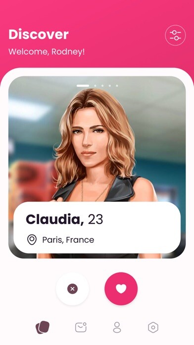 Emulate iPhone app Love Connect: Hot Stories using MyAndroid