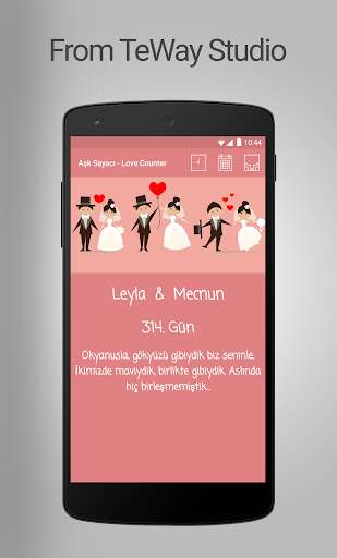 Run android online APK Love Counter - Love Days from MyAndroid or emulate Love Counter - Love Days using MyAndroid