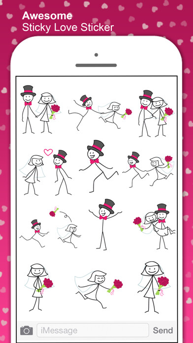 Emulate iPhone app Love Couple Stickers Messages using MyAndroid Emulate iPhone app Love Couple Stickers Messages using MyAndroid
