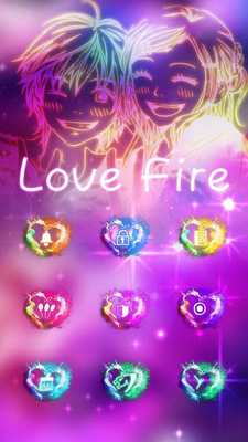Emulate Android APK Love Fire Theme Emulate Android APK Love Fire Theme