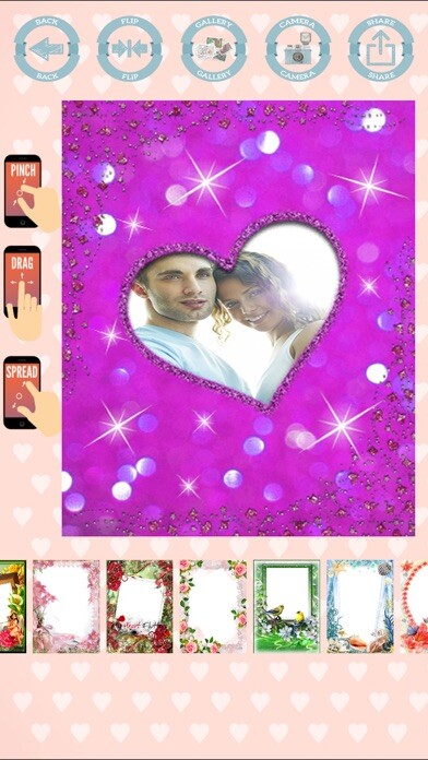 Emulate iPhone app Love frames to create cards with photos using MyAndroid Emulate iPhone app Love frames to create cards with photos using MyAndroid