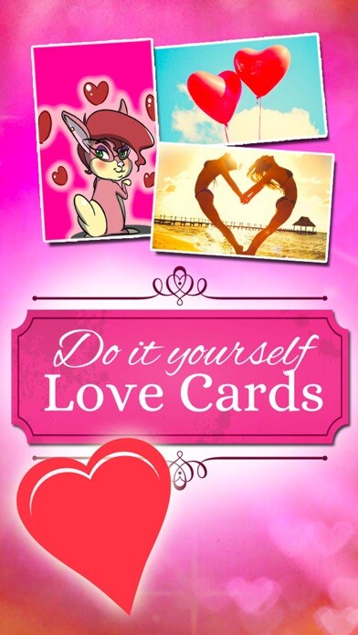 Emulate iPhone app Love Greetings - I LOVE YOU GREETING CARDS Creator using MyAndroid