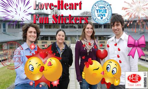 Run android online APK Love & Hearts Fun Stickers from MyAndroid or emulate Love & Hearts Fun Stickers using MyAndroid