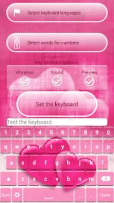 Emulate Android APK Love Keyboard Changer