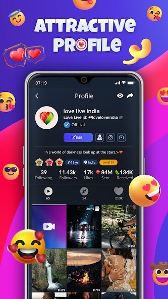 Run android online APK Love Live Stream  Short Video from MyAndroid or emulate Love Live Stream  Short Video using MyAndroid