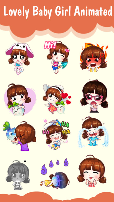 Emulate iPhone app Lovely Baby Girl Animated using MyAndroid Emulate iPhone app Lovely Baby Girl Animated using MyAndroid