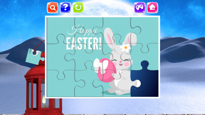 Emulate iPhone app Lovely easter bunny jigsaw puzzle for kids using MyAndroid Emulate iPhone app Lovely easter bunny jigsaw puzzle for kids using MyAndroid