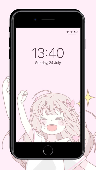 Emulate iPhone app Lovely Kawaii Wallpaper Pretty using MyAndroid Emulate iPhone app Lovely Kawaii Wallpaper Pretty using MyAndroid