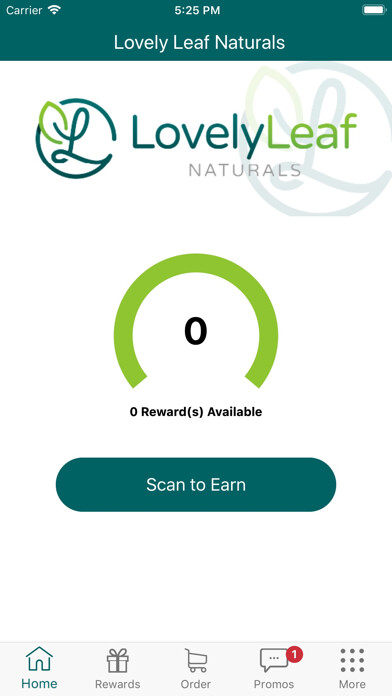 Emulate iPhone app Lovely Leaf Naturals using MyAndroid
