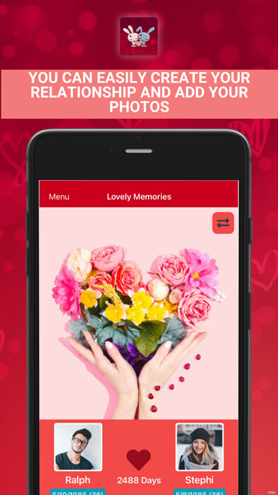 Emulate iPhone app Lovely memories using MyAndroid
