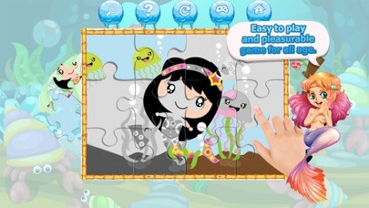 Emulate iPhone app Lovely Mermaid Jigsaw Puzzle using MyAndroid Emulate iPhone app Lovely Mermaid Jigsaw Puzzle using MyAndroid