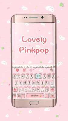 Emulate Android APK Lovely Pinkpop Keyboard Theme