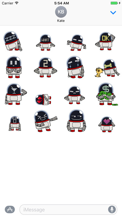 Emulate iPhone app Lovely Robot using MyAndroid Emulate iPhone app Lovely Robot using MyAndroid