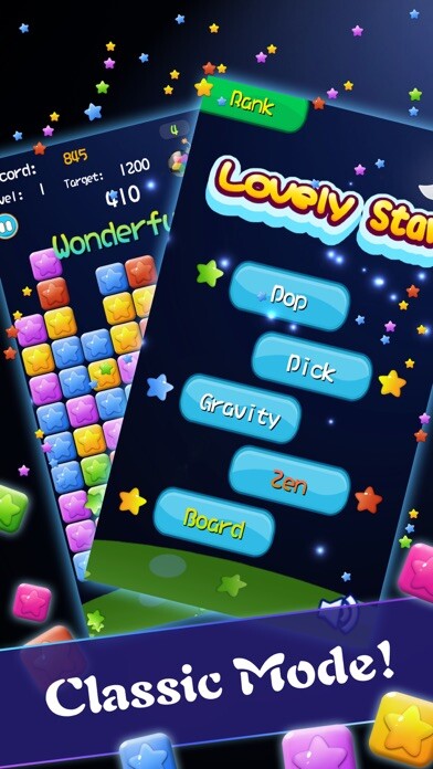 Emulate iPhone app Lovely Star: Wow! using MyAndroid