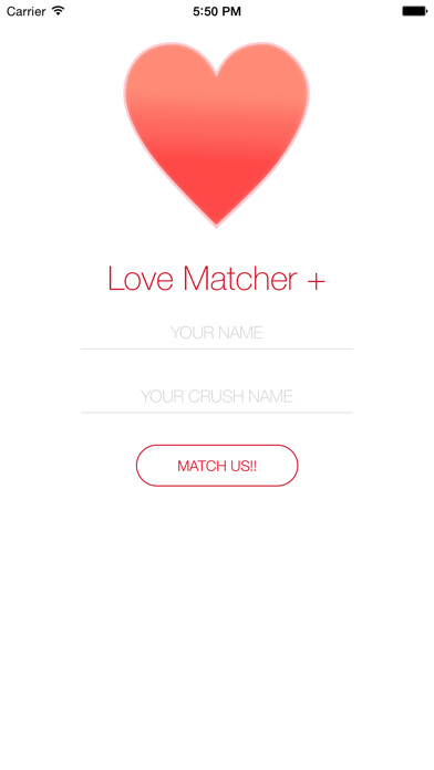 Emulate iPhone app Love Matcher + using MyAndroid Emulate iPhone app Love Matcher + using MyAndroid