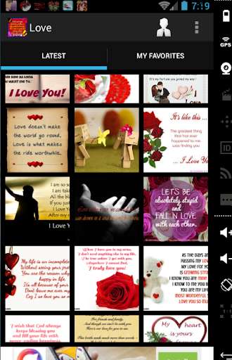 Run android online APK Love messages cards wallpapers from MyAndroid or emulate Love messages cards wallpapers using MyAndroid